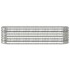 Jardinera arriate acero recubrimiento polvo plata 152x40x36
