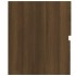 Mueble de lavabo madera de ingeniería roble marrón
