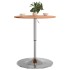 Mesa alta de madera maciza de haya Ø60x89,5