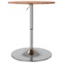 Mesa alta de madera maciza de haya Ø60x89,5