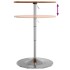 Mesa alta de madera maciza de haya Ø60x89,5