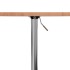 Mesa alta de madera maciza de haya Ø60x89,5