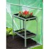 Nature Mesa para macetas acero galvanizado 77x40x77