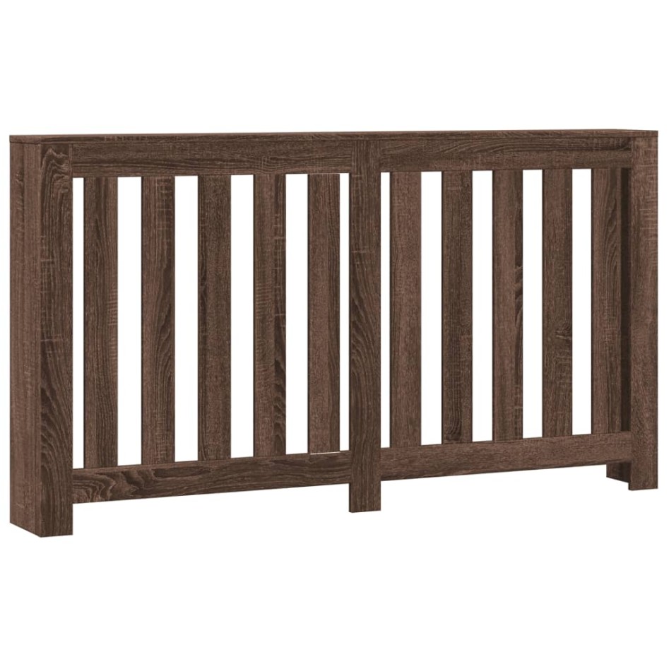 Cubierta de radiador madera ingeniería marrón roble