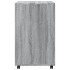Armario con ruedas madera de ingeniería gris Sonoma 60x48x81