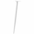 Patas para mesa de centro cónicas 4 uds acero blanco 72-73