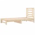 Sofá cama extraíble madera maciza de pino 2x(90x190)