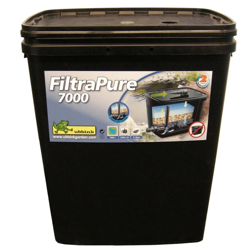 Ubbink Filtro de estanque FiltraPure 7000 37 L