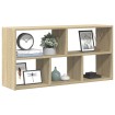 Estantería de pared madera ingeniería roble Sonoma 100x25x50 cm