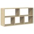 Estantería de pared madera ingeniería roble Sonoma 100x25x50