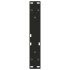 Patas para mesa de comedor forma V 2 uds negro 40x(30-31,3)