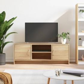 Mueble de TV madera de ingeniería roble Sonoma 102x30x37,5