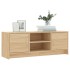 Mueble de TV madera de ingeniería roble Sonoma 102x30x37,5