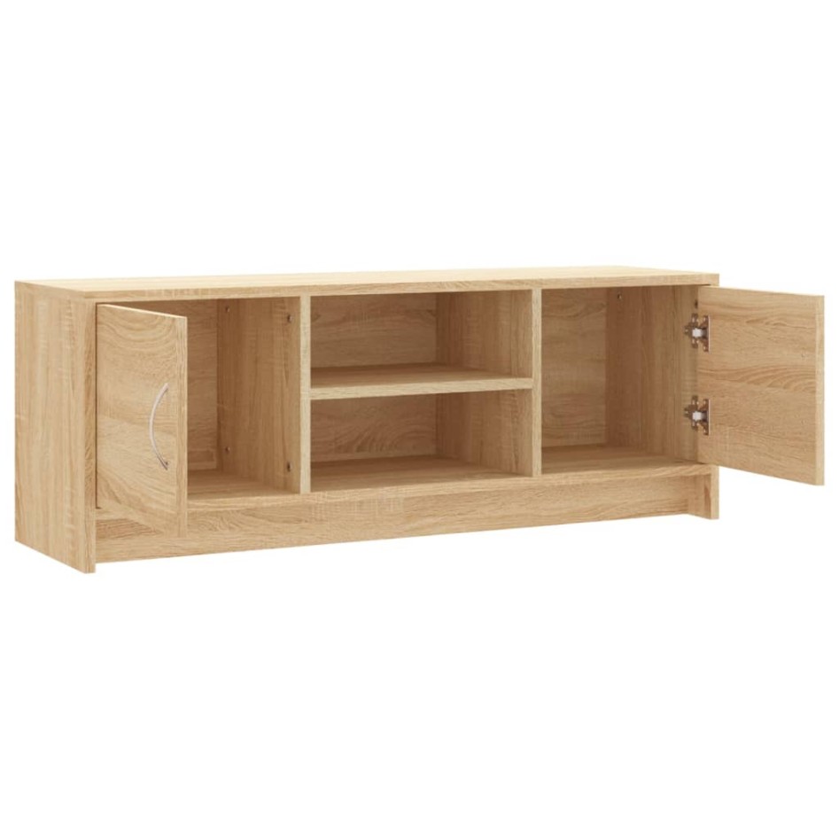 Mueble de TV madera de ingeniería roble Sonoma 102x30x37,5