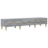 Mueble para TV madera contrachapada gris Sonoma 150x34,5x30
