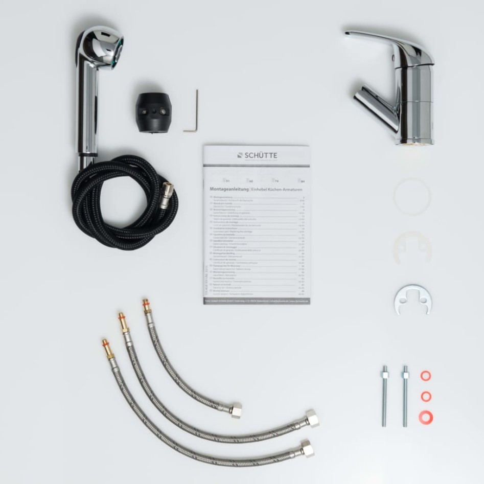 SCHÜTTE Grifo mezclador para fregadero SUPRA