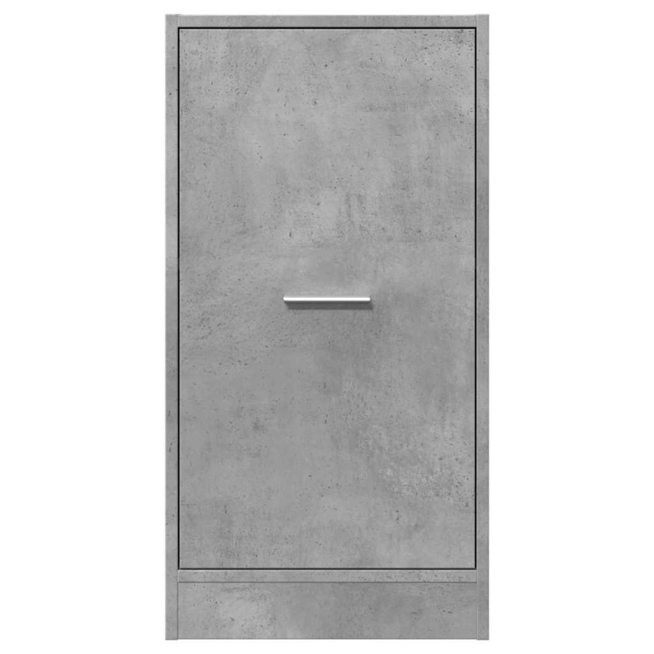 Armario botiquín madera ingeniería gris hormigón 40x41x77,5