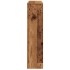 Cubierta de radiador madera color envejecido 149x20x82