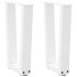 Patas para mesa de comedor en forma de V 2 uds blanco