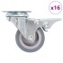 Ruedas giratorias 16 piezas 50