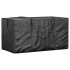 Bolsas para cojines jardín 2 uds polietileno negro 150x75x75
