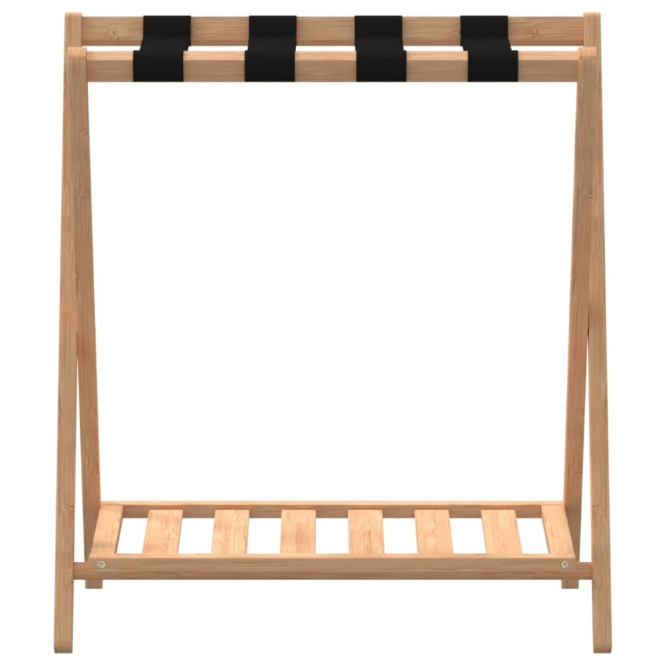 Soporte para maletas bambú 68x38x58