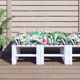 Cojín para palés tela multicolor 120x80x12