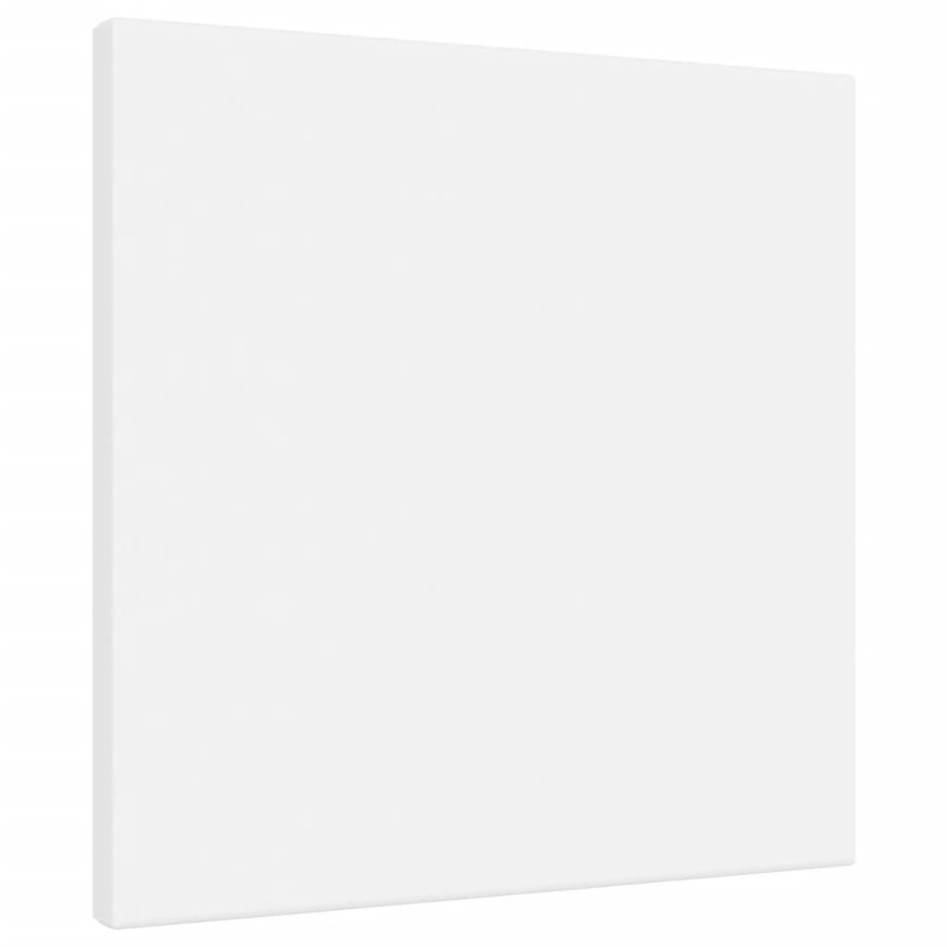 Lienzos tensados 12 uds madera maciza de pino y tela