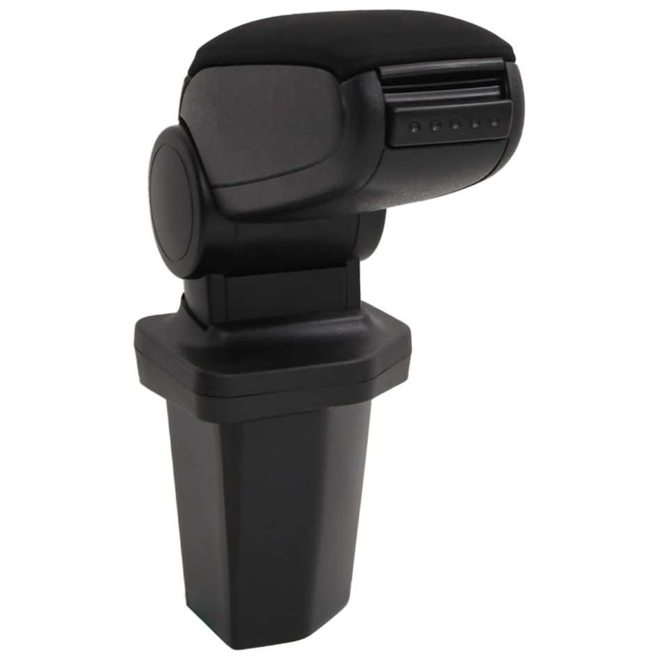 Reposabrazos para coche ABS negro 15x32x(40-52)