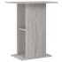 Soporte de acuario madera ingeniería gris Sonoma
