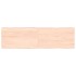 Tablero de mesa madera maciza borde natural 140x40x(2-6)