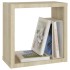 Estantes cubo de pared 4 unidades roble Sonoma 30x15x30