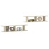 Estantes de pared 2 uds contrachapado roble Sonoma 90x18x20