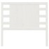 Cabecero madera maciza de pino blanco 81x4x100