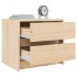 Mesita de noche madera maciza de pino 40x31x35,5