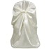 Set de 6 Fundas de color crema para sillas, banquetes y