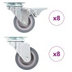 Ruedas giratorias 16 unidades 50 mm