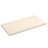 Paneles de pared 12 uds terciopelo crema 30x15 cm 0,54