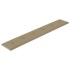 Paneles pared 12 uds cuero sintético capuchino 90x15 cm 1,62