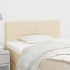 Cabecero de tela color crema 90x5x78/88