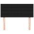 Cabecero de tela negro 90x5x78/88