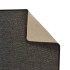 Alfombra de pasillo con aspecto sisal gris antracita 80x150