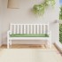Cojín banco de jardín tela Oxford estampado hojas 150x50x7