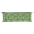 Cojín banco de jardín tela Oxford estampado hojas 150x50x7