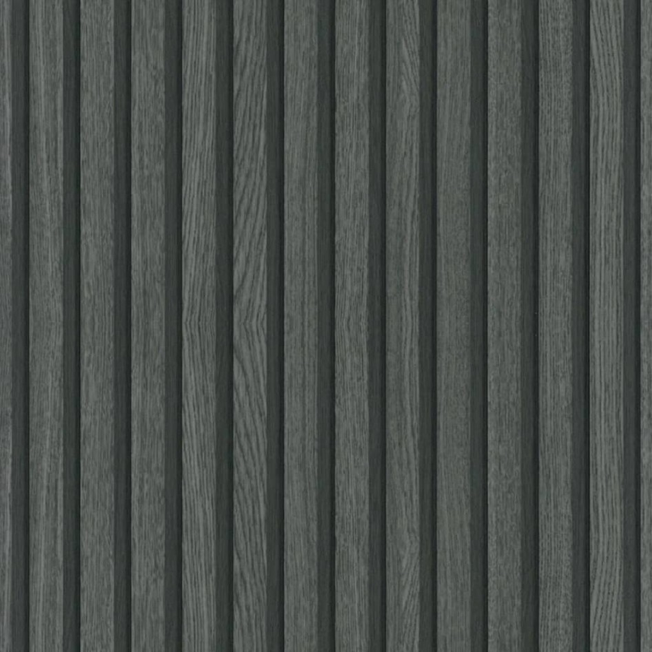 Noordwand Papel pintado Botanica Wooden Slats negro y