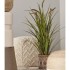 Emerald Hierba de totora artificial en maceta 85