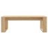 Mesa de centro madera de ingeniería roble Sonoma 102x50x35