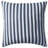 Cojines para exterior a rayas 45x45 cm azul marino 2