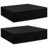 Funda de muebles de jardín 2 uds 8 ojales 200x200x70