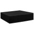 Funda de muebles de jardín 2 uds 8 ojales 200x200x70
